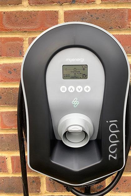 Zappi car chaging point installation | East Sussex, West Sussex, Kent & Surrey